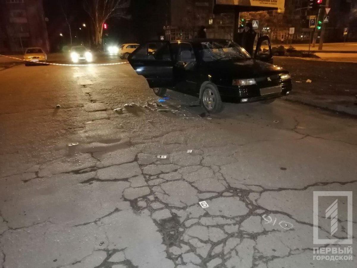 В Кривом Роге расстреляли такси