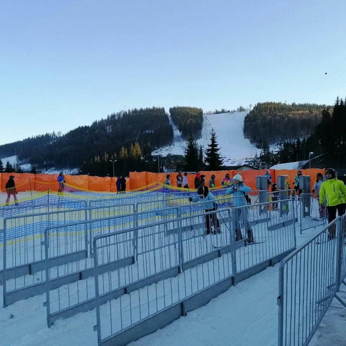 Снег в Карпатах, март 2019