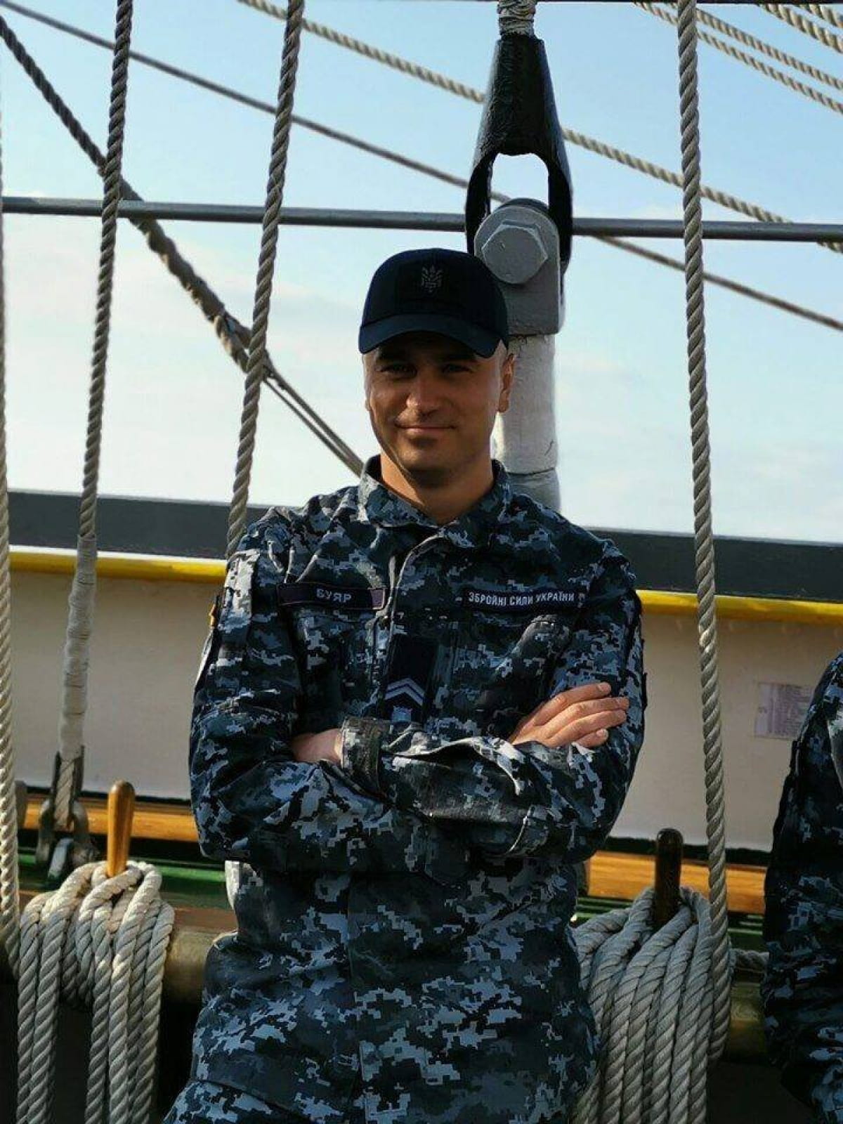 Украинские моряки на базе ВМС Франции