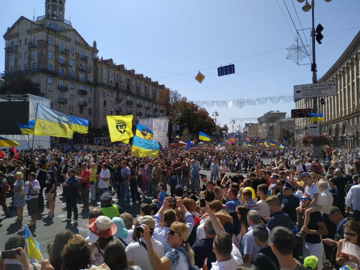 Марш защитников Украины