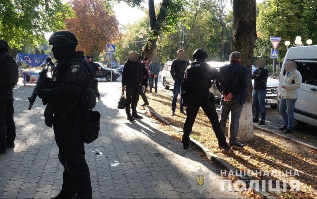 Задержание этнической преступной организации в Полтавской области