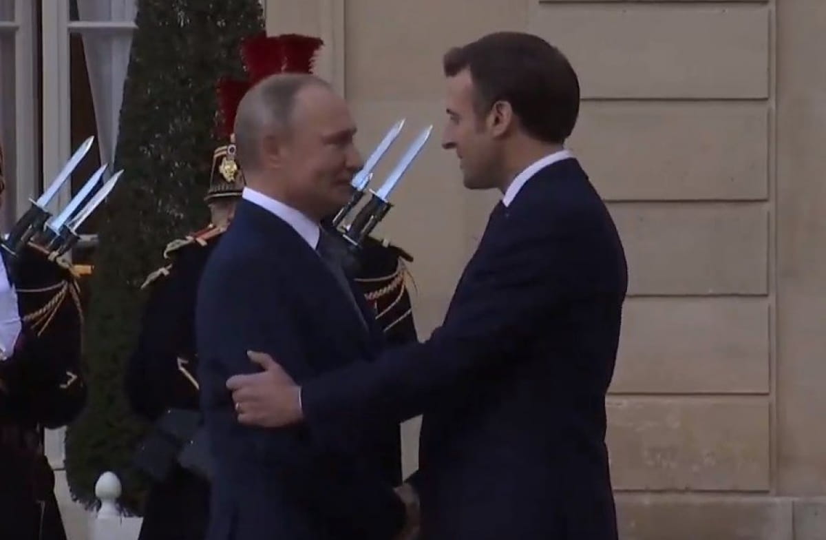 Путін і Макрон