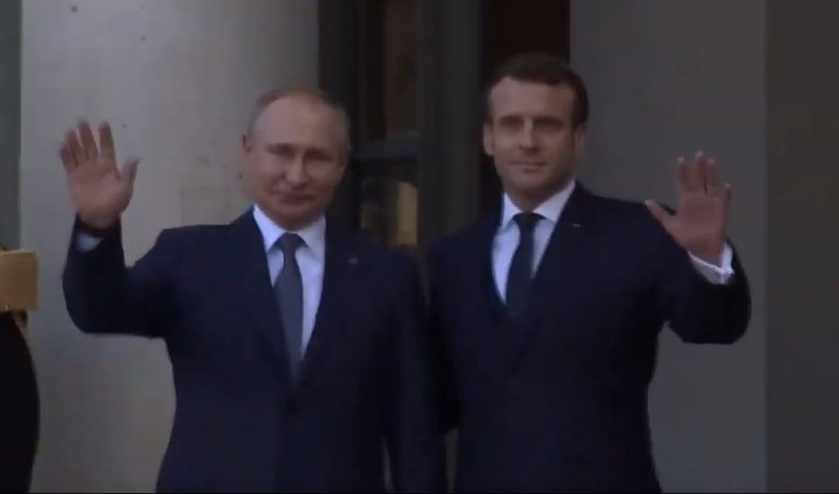 Путін і Макрон