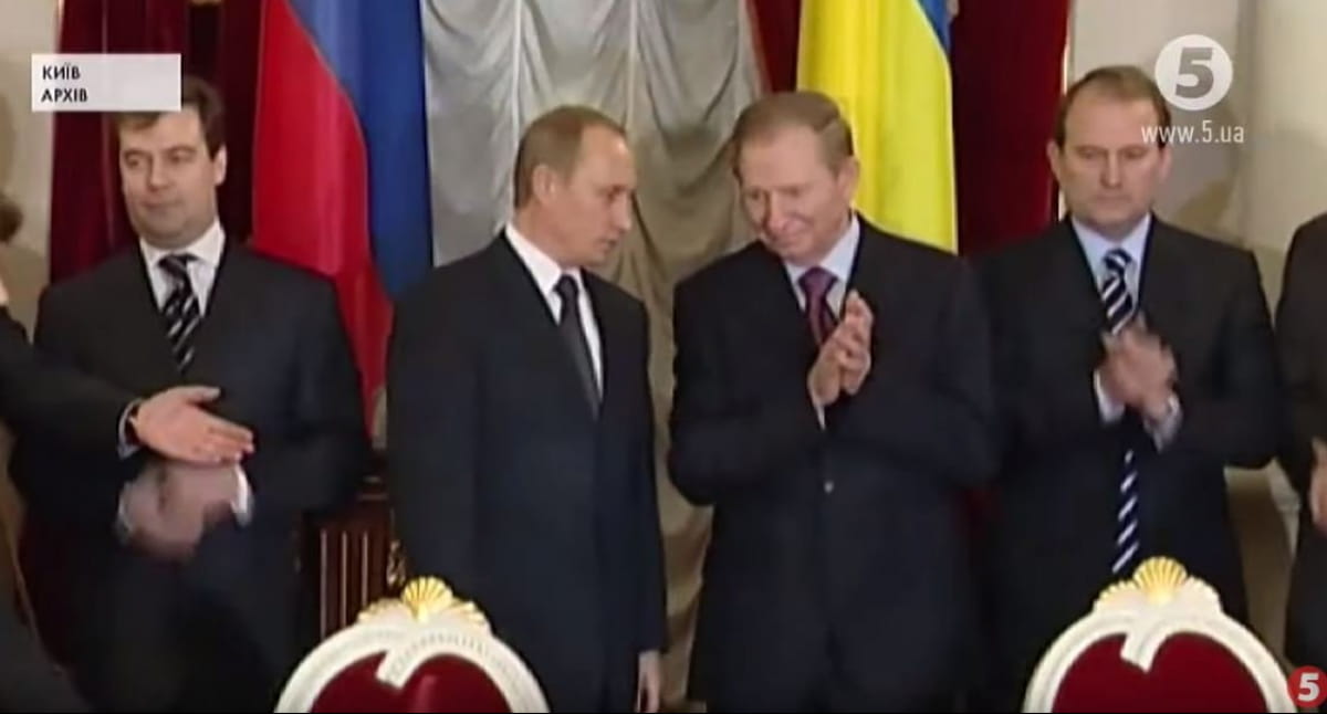 Кучма, Путин и Медведчук