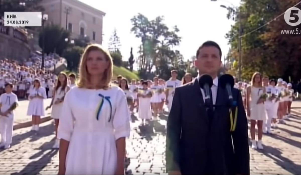 Елена Зеленская и Владимир Зеленский