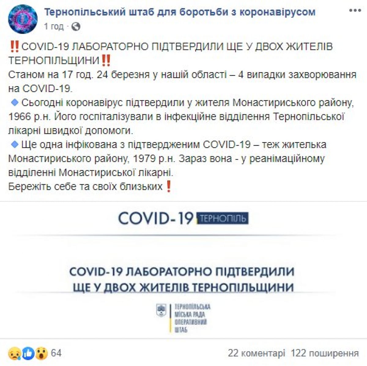 Больные COVID-19