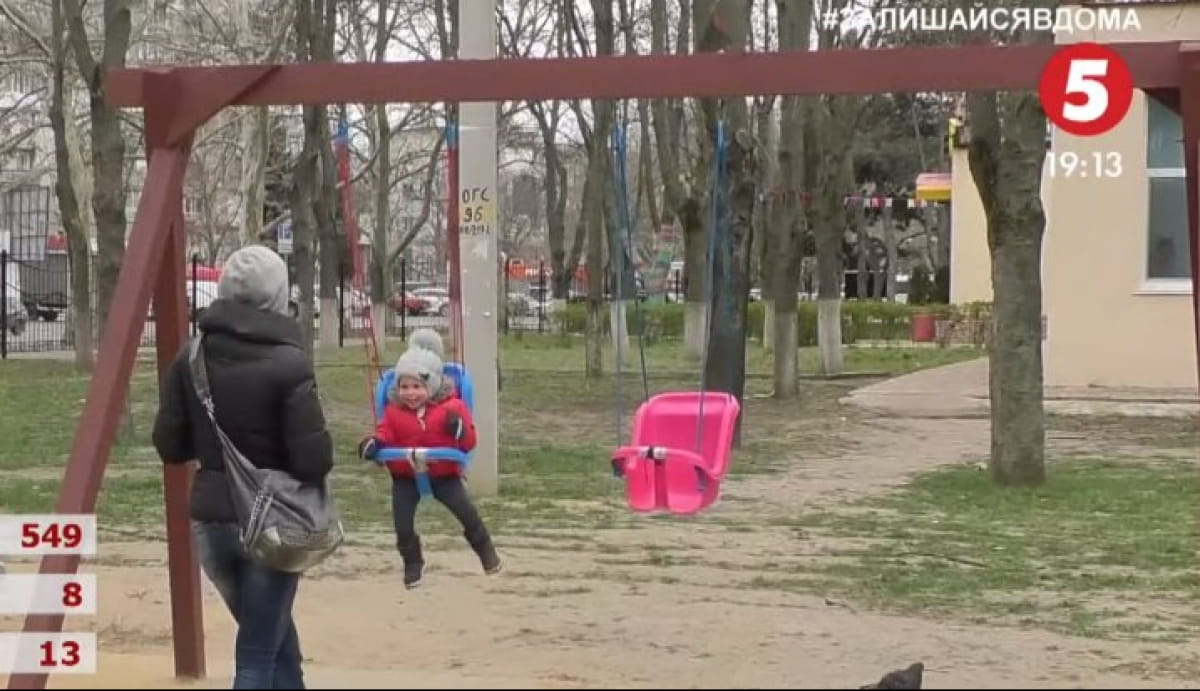 детские площадки во время коронавирус