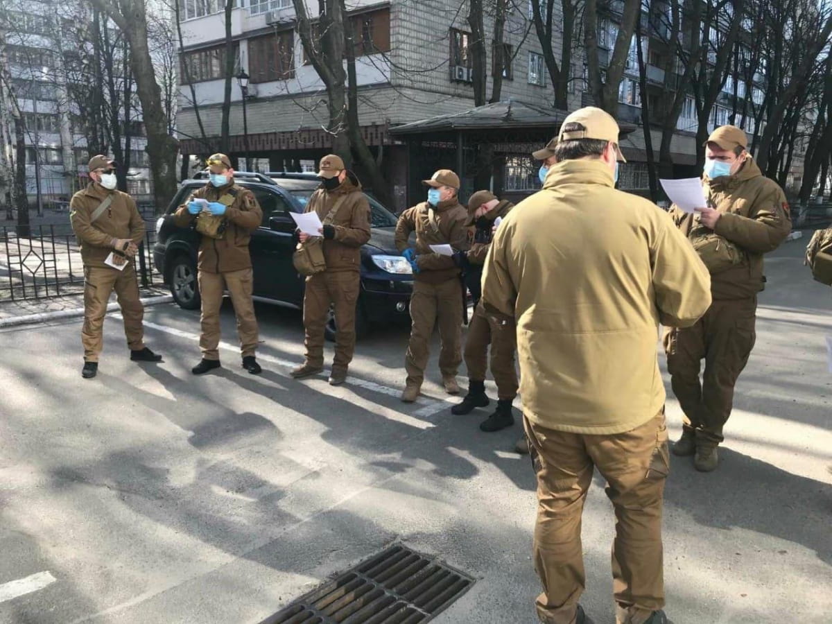 Патрулювання у Києві, карантин