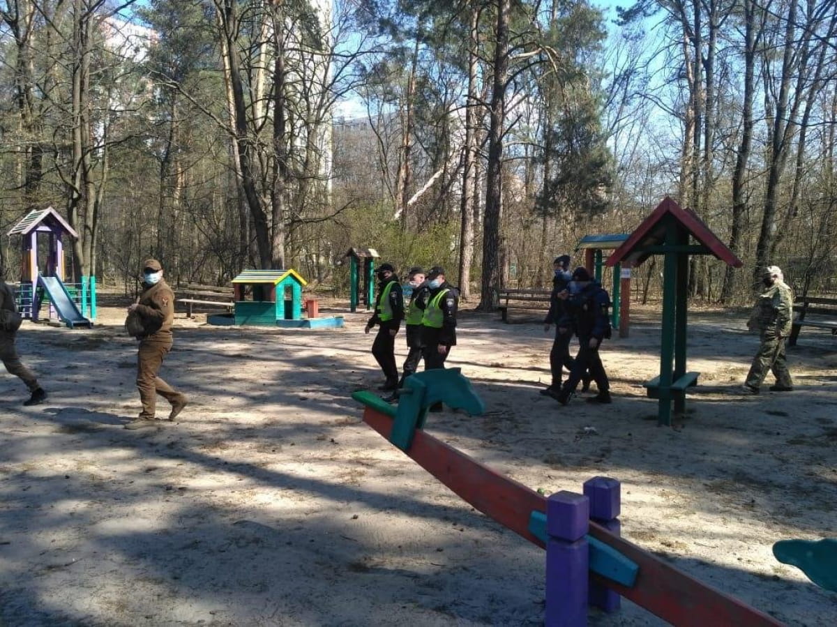 Патрулювання у Києві, карантин