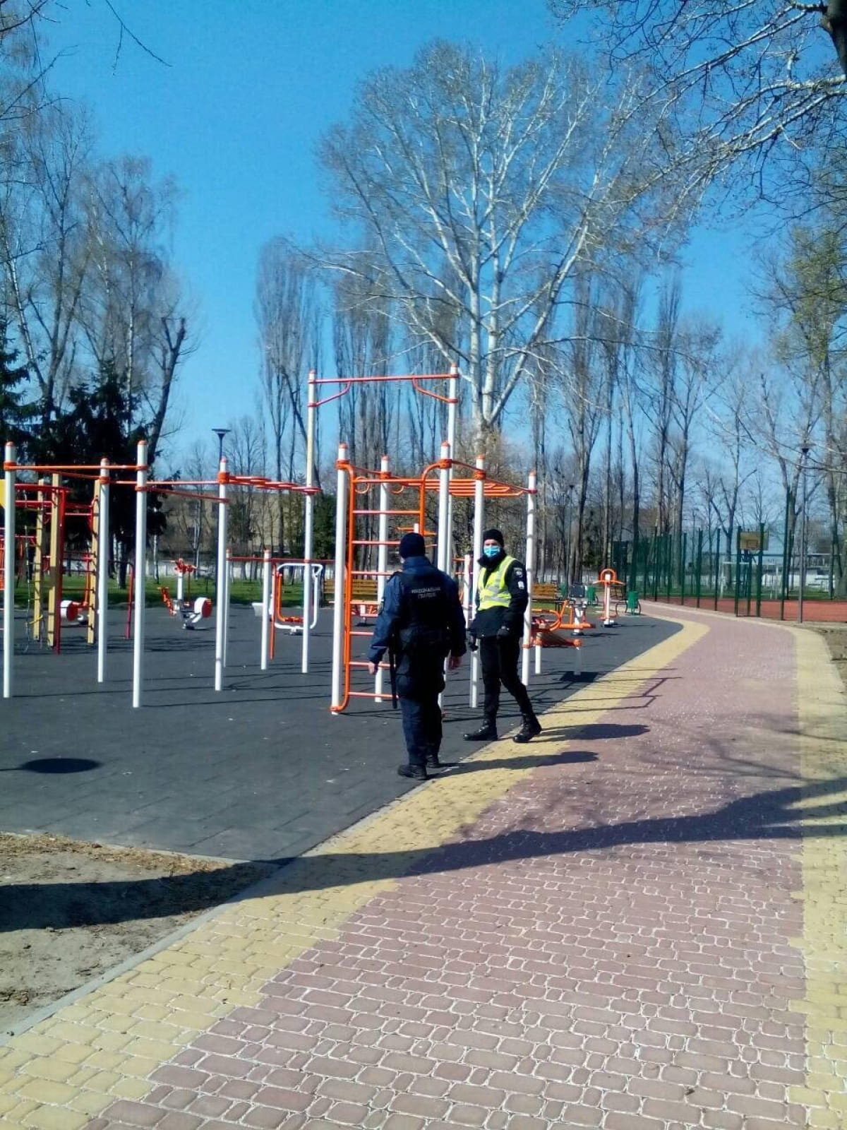 Патрулювання у Києві, карантин
