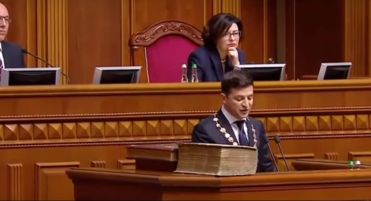 Володимир Зеленський у Верховній Раді