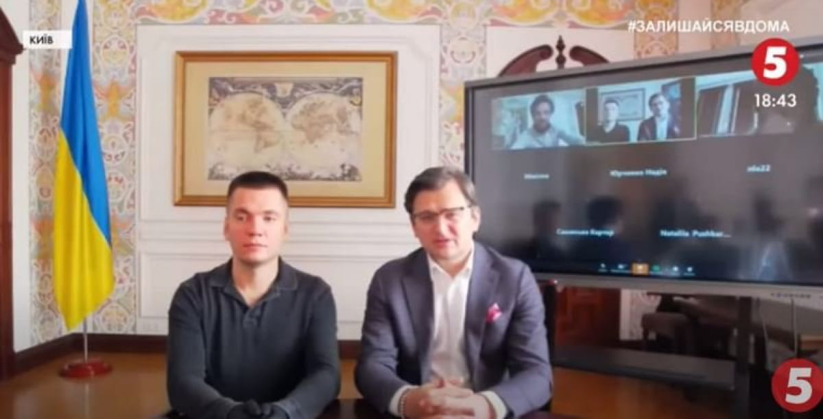 Дмитро Кулеба та Віталій Дейнега