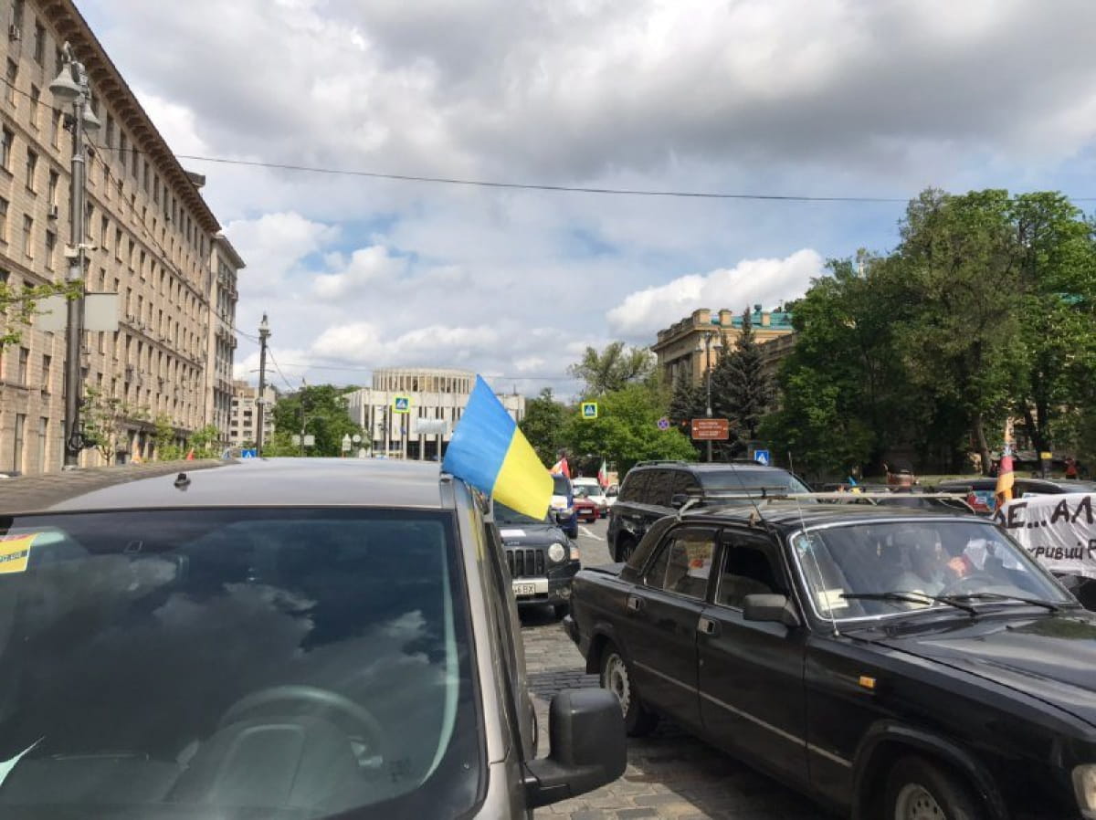 Акция под Кабмином