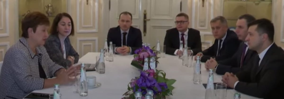 Володимир Зеленський і Крісталіна Георгієва