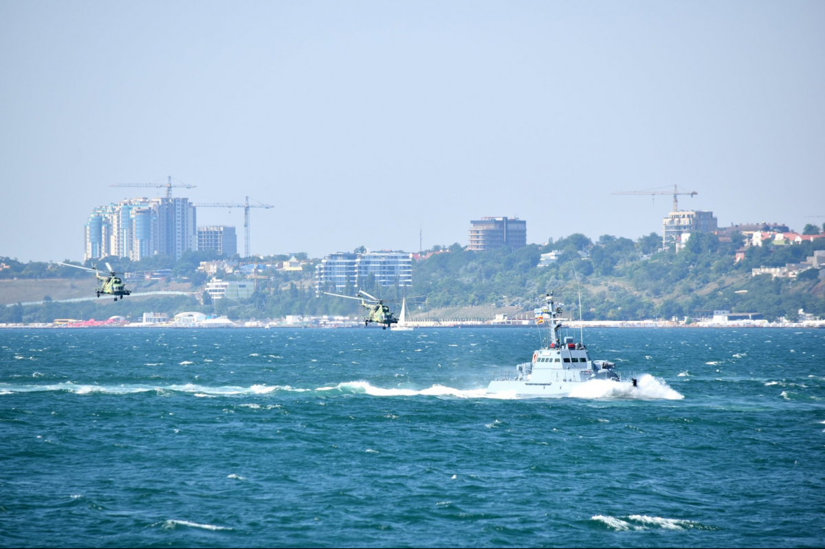 Збір-похід ВМС ЗСУ в Чорному морі