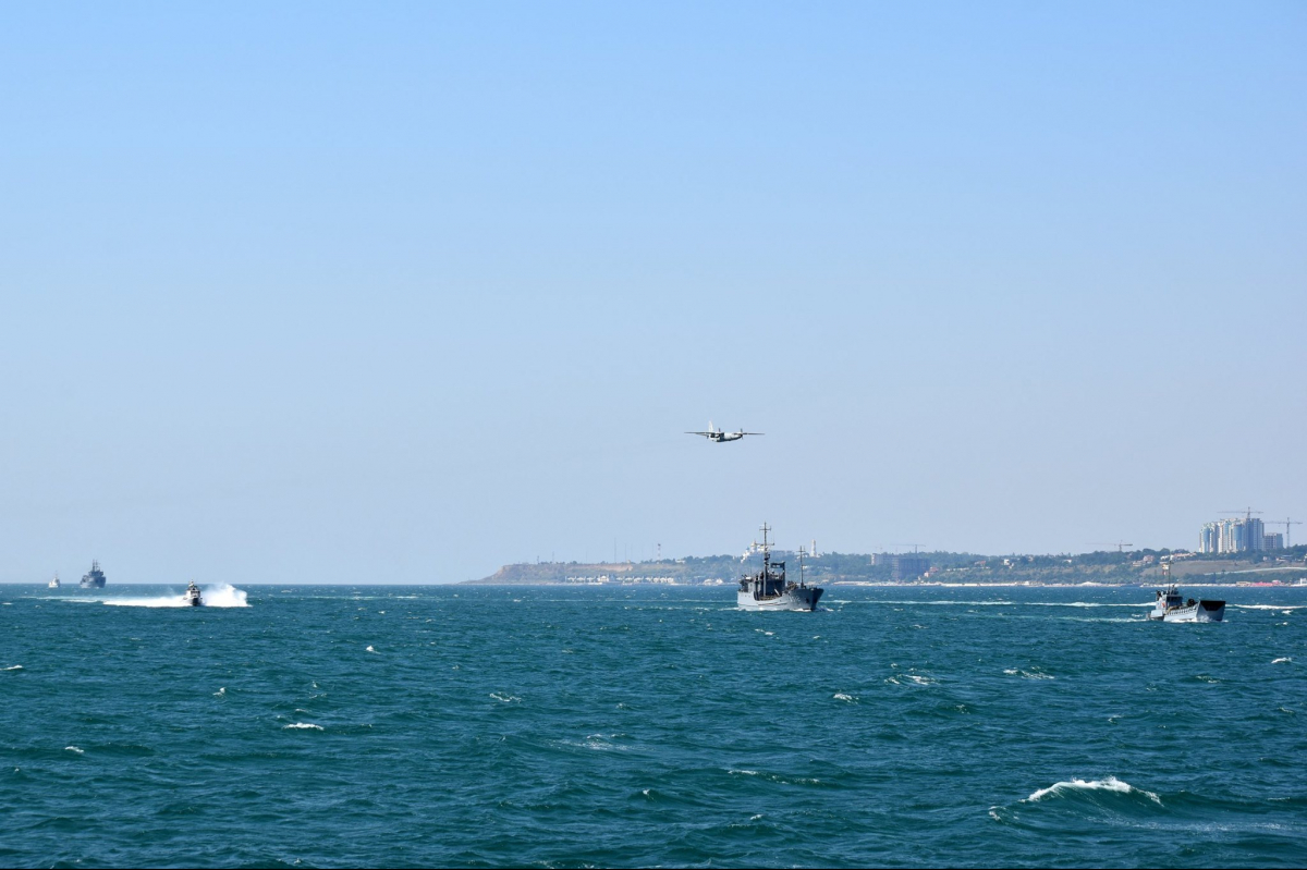 Збір-похід ВМС ЗСУ в Чорному морі