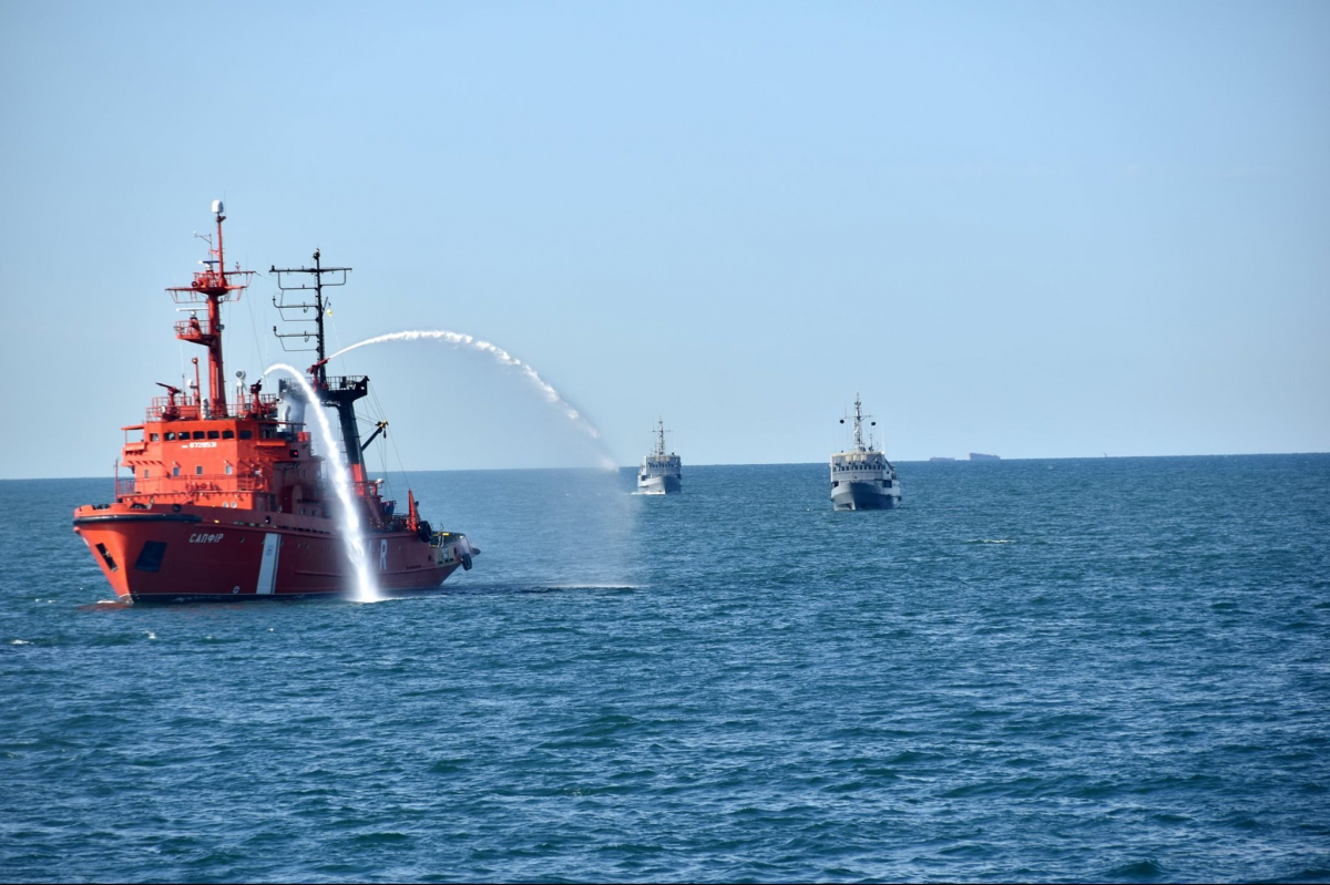 Збір-похід ВМС ЗСУ в Чорному морі