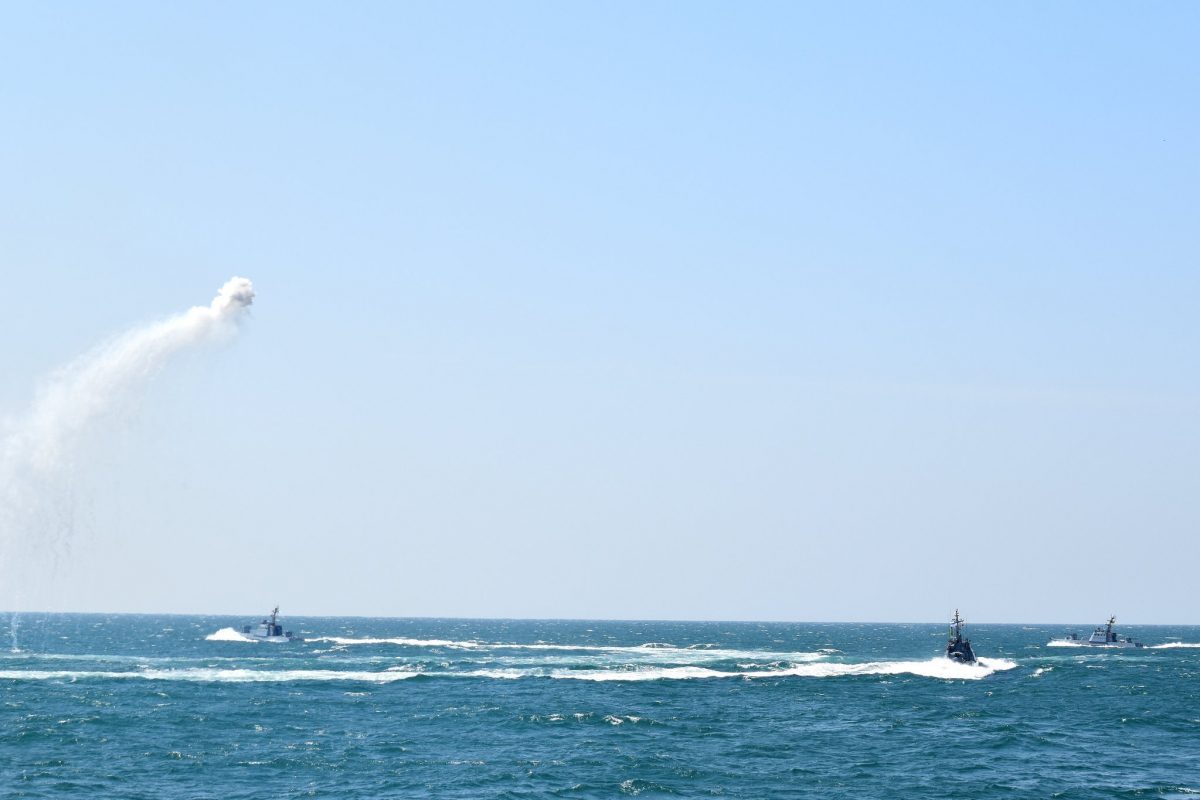 Збір-похід ВМС ЗСУ в Чорному морі