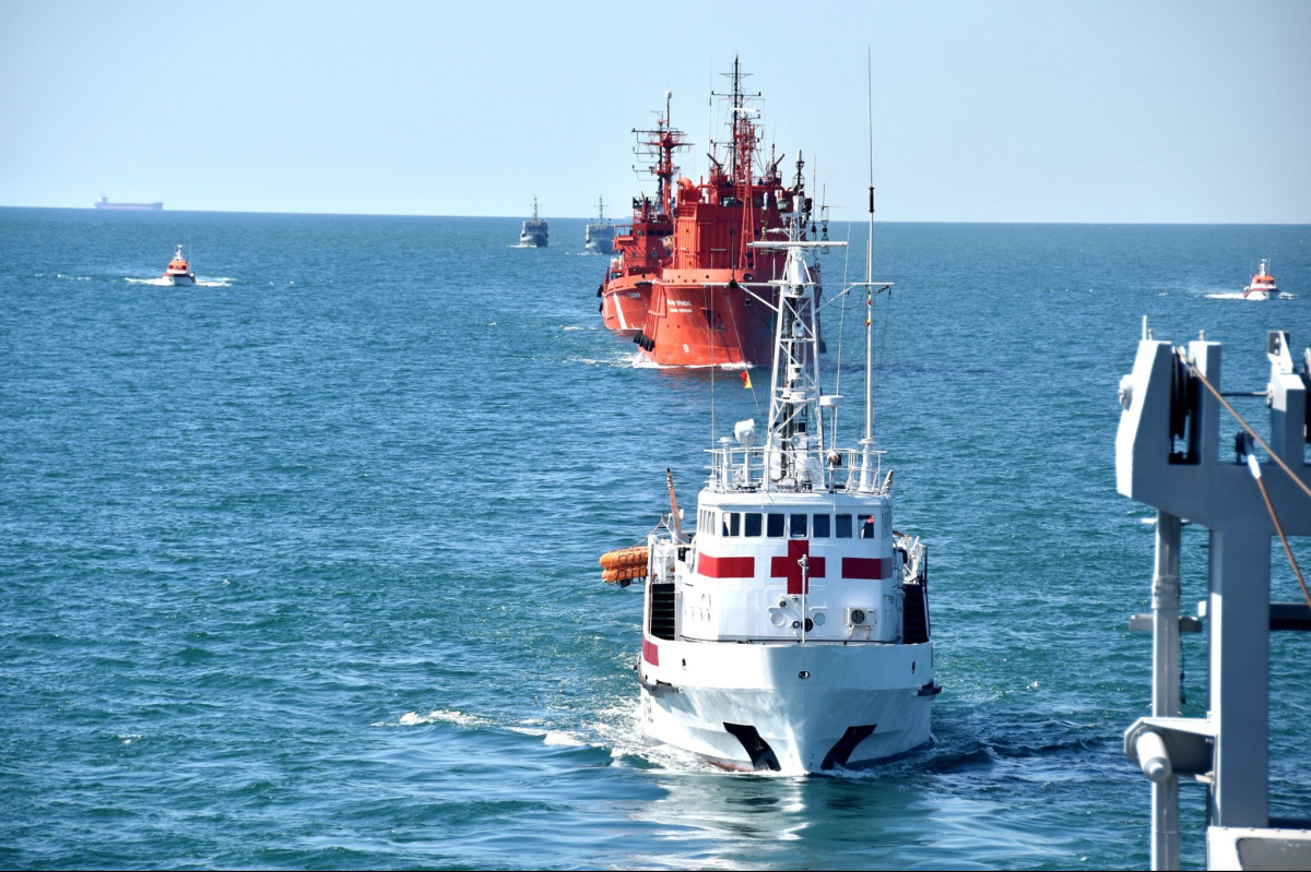 Збір-похід ВМС ЗСУ в Чорному морі