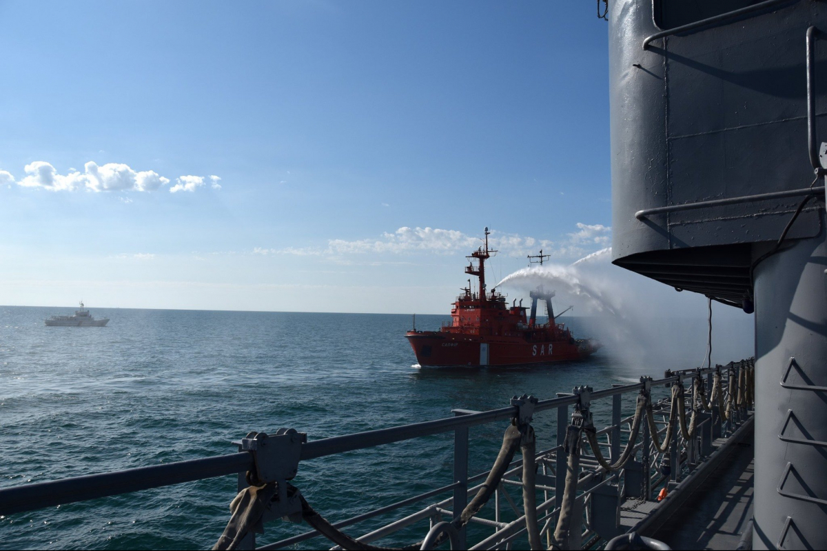 Збір-похід ВМС ЗСУ в Чорному морі