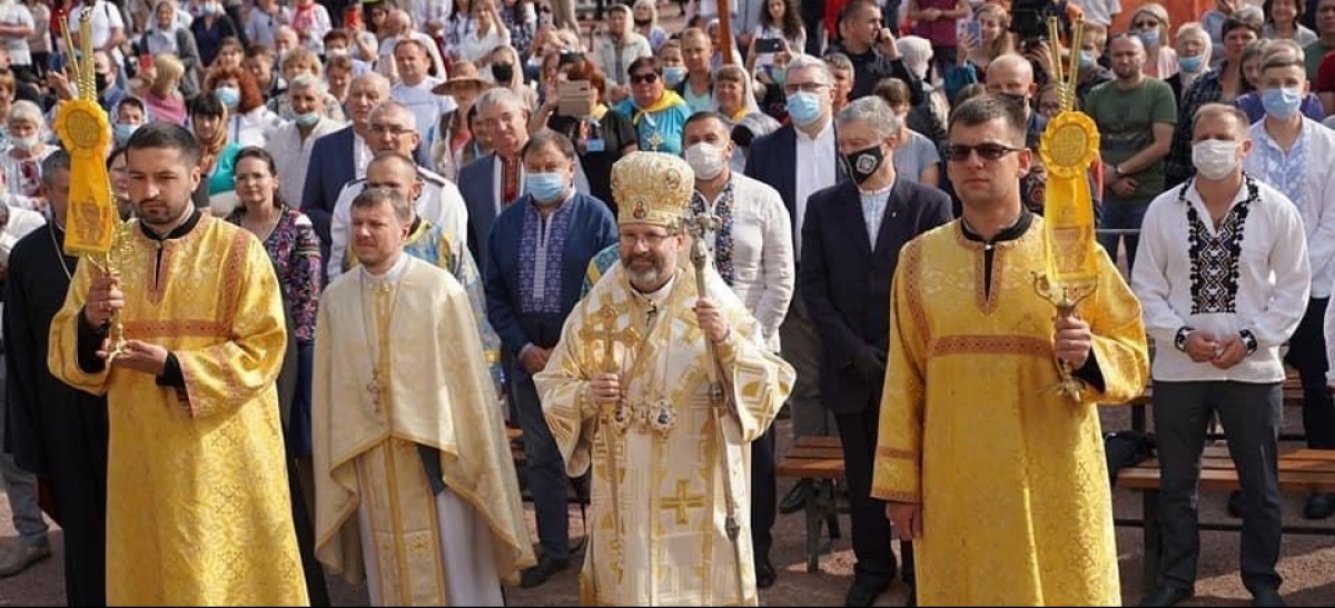 Петро та Марина Порошенки на ювілейній Зарваницькій прощі
