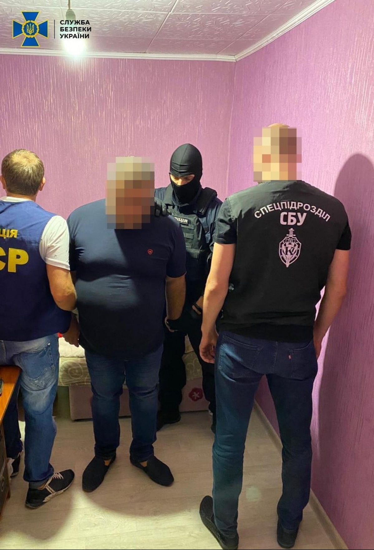 Задержание злоумышленников в Харькове