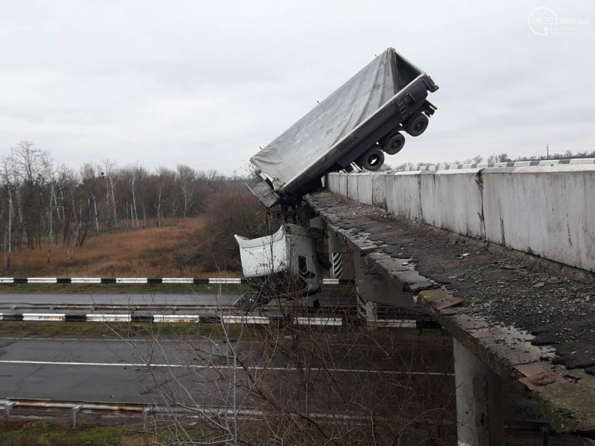 ДТП с фурой в Донецкой области