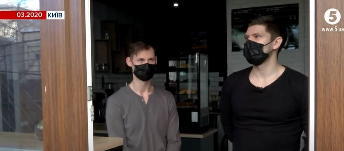 Совладельцы кофейни в Киеве