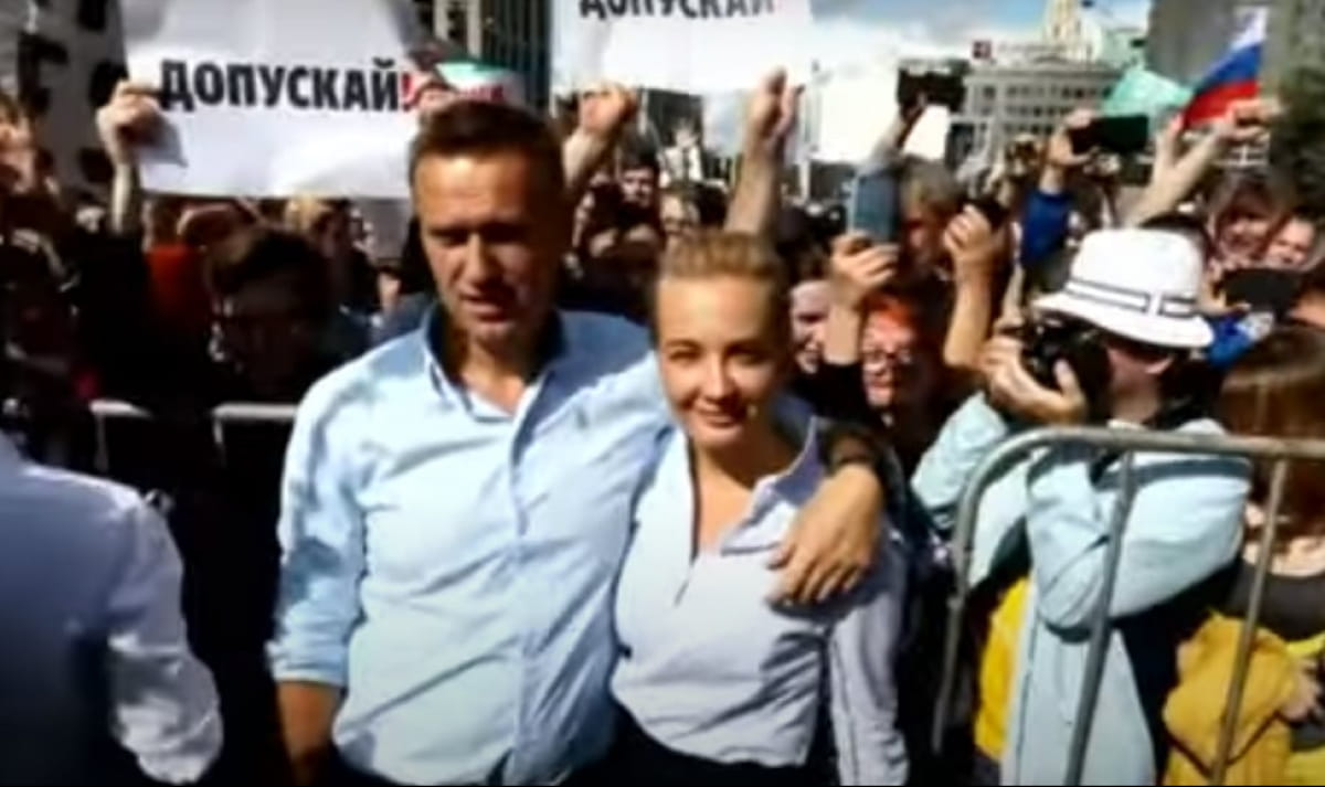 Олексій та Юлія Навальні