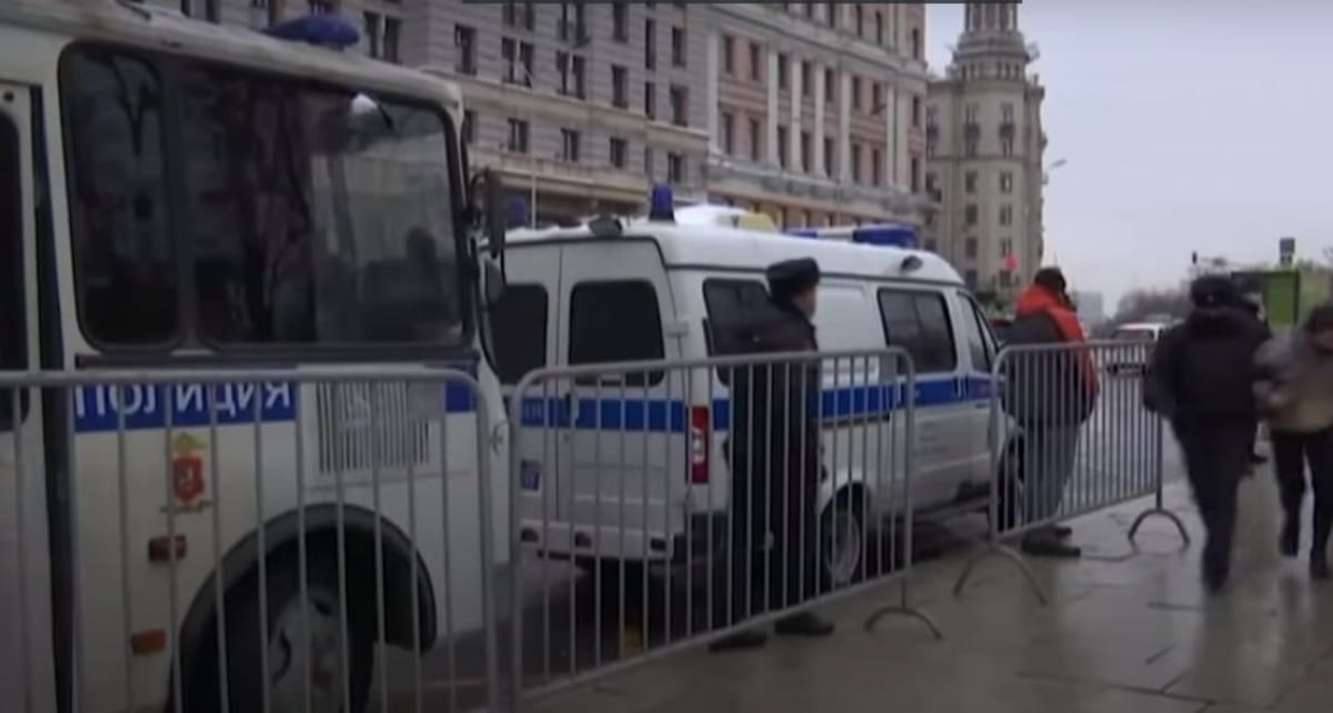 Акція протесту в Росії
