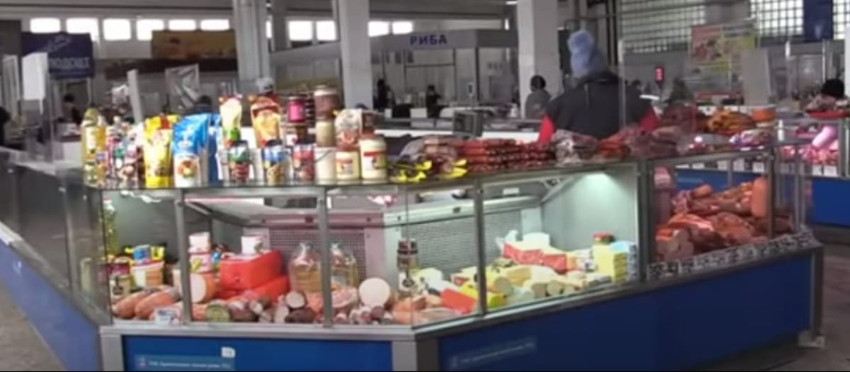 Продукти на базарі