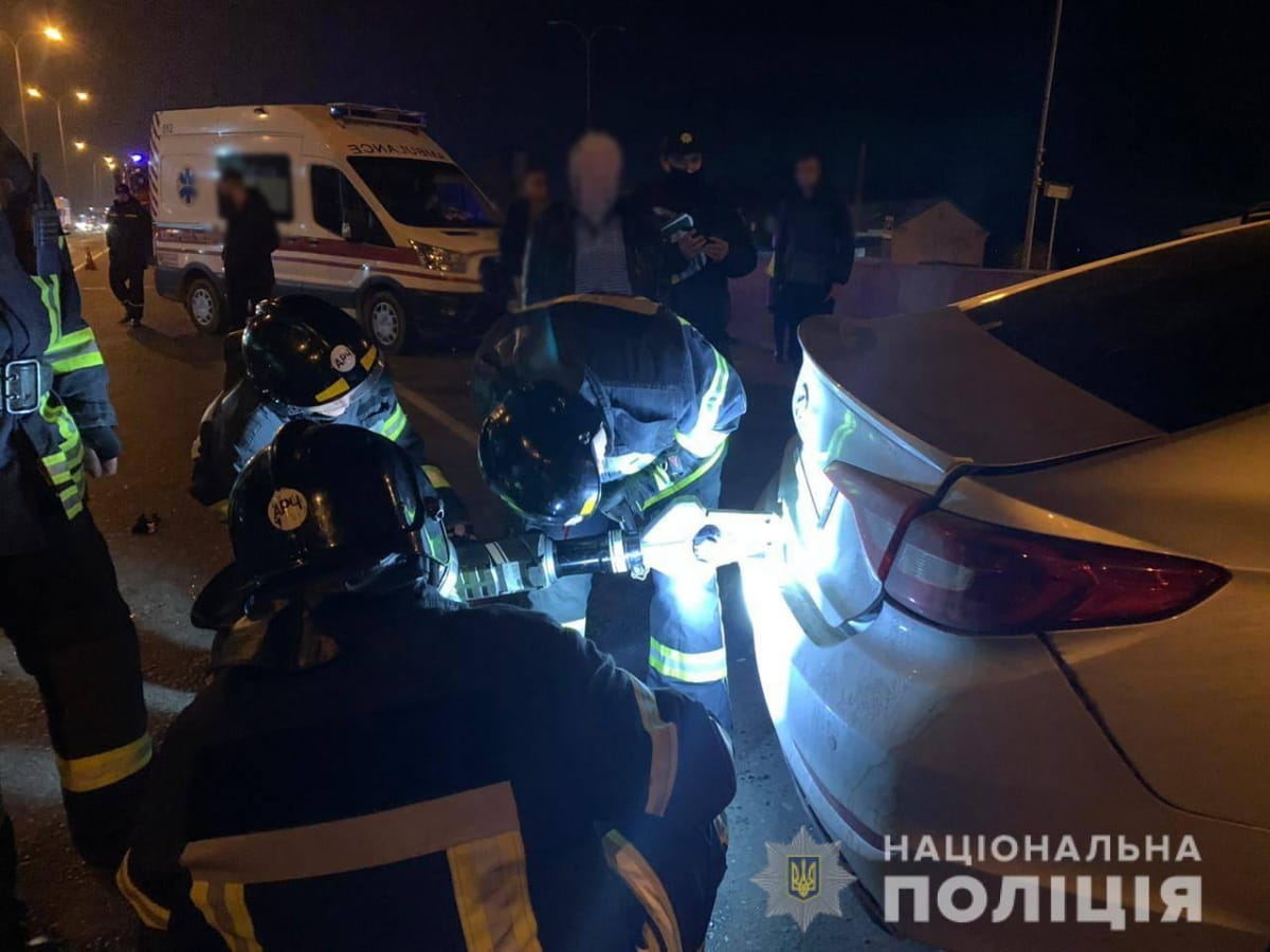 На Одещині зіткнулися патрульне авто та легкових
