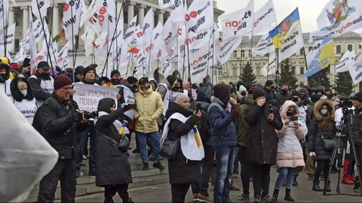 Акція протесту ФОПів у Києві