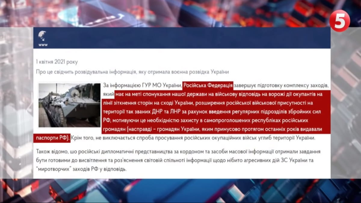 Российская эскалация