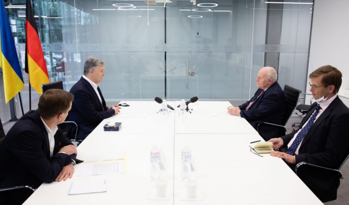 встреча Порошенко с Георгом Мильбрадтом