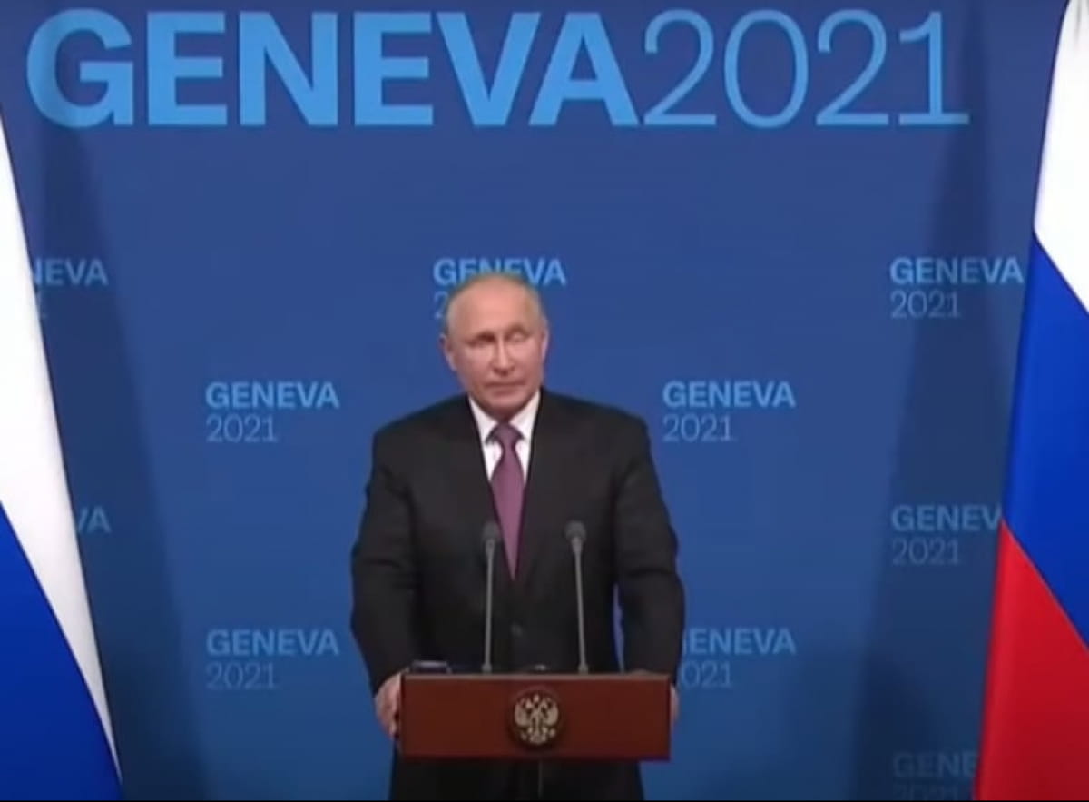 Володимир Путін у Женеві