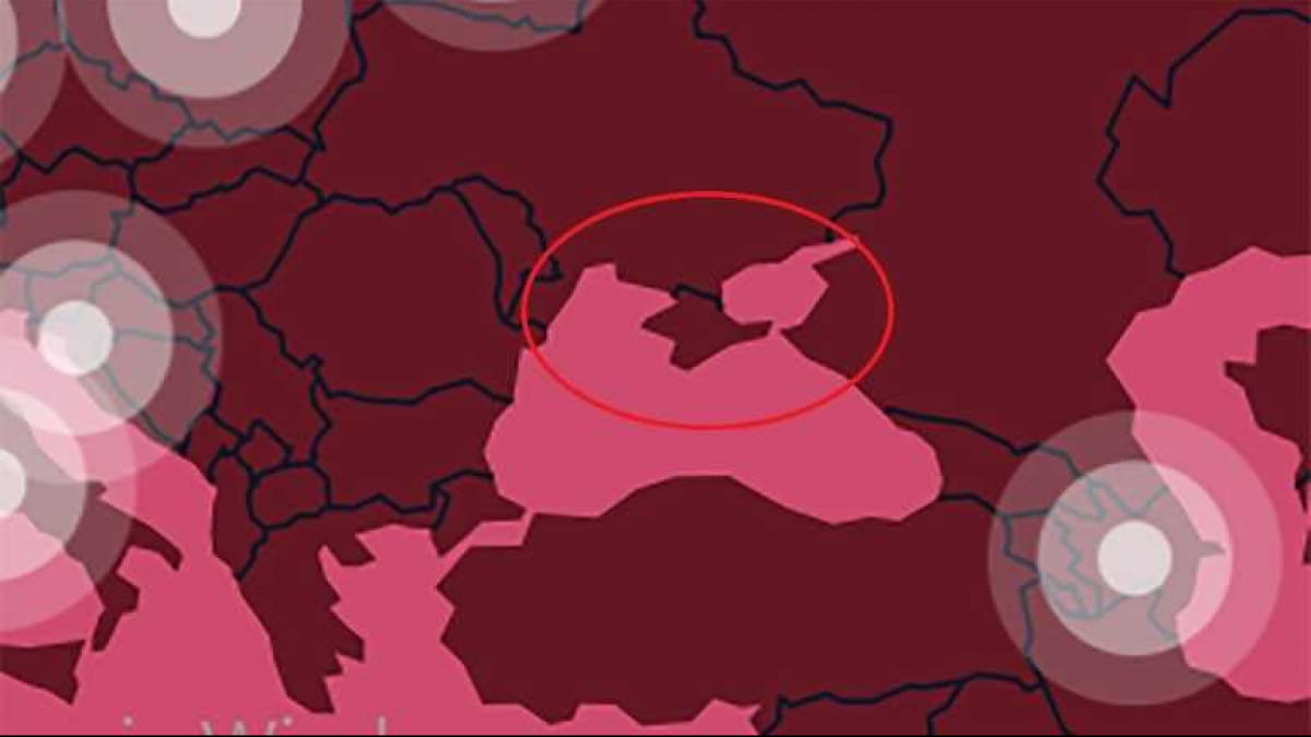 Карта на сайте Олимпийских игр в Токио