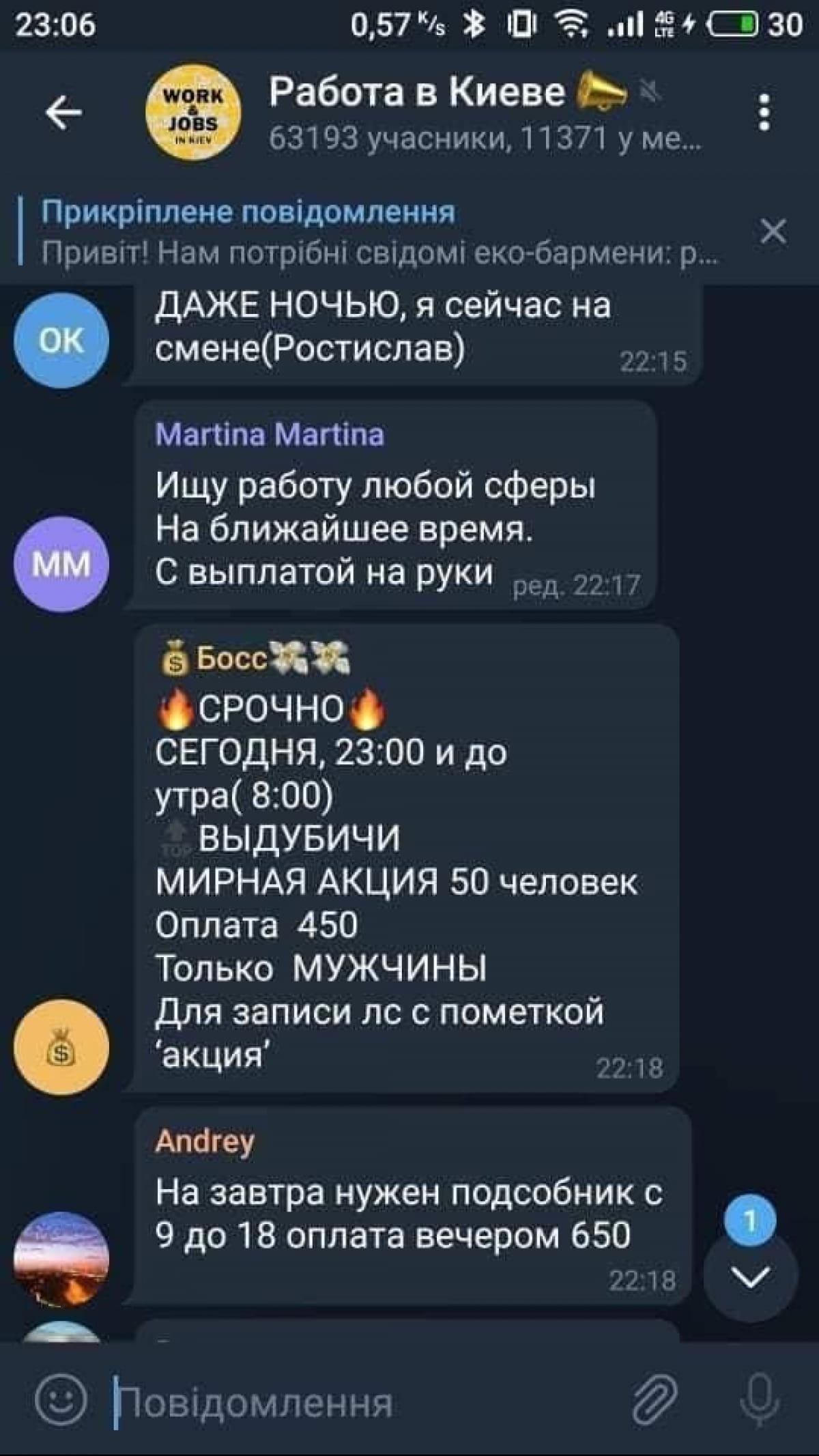 проплаченный митинг