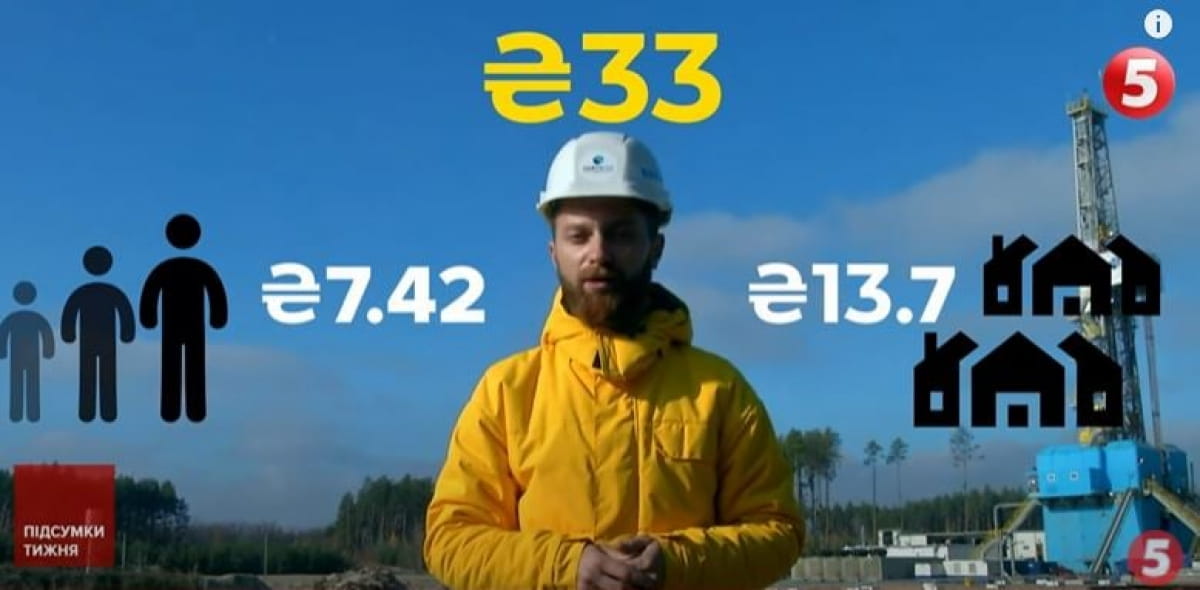 Стоимость добычи газа в Украине