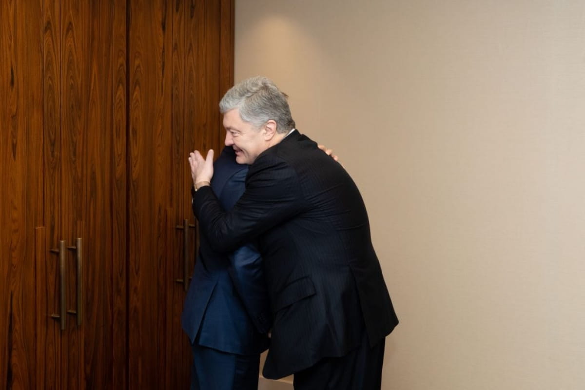 Петр Порошенко и Дональд Туск