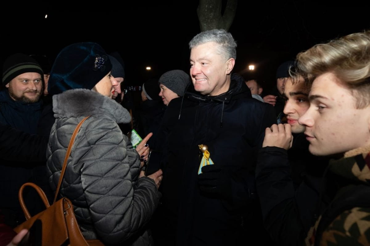Порошенко на Донеччині