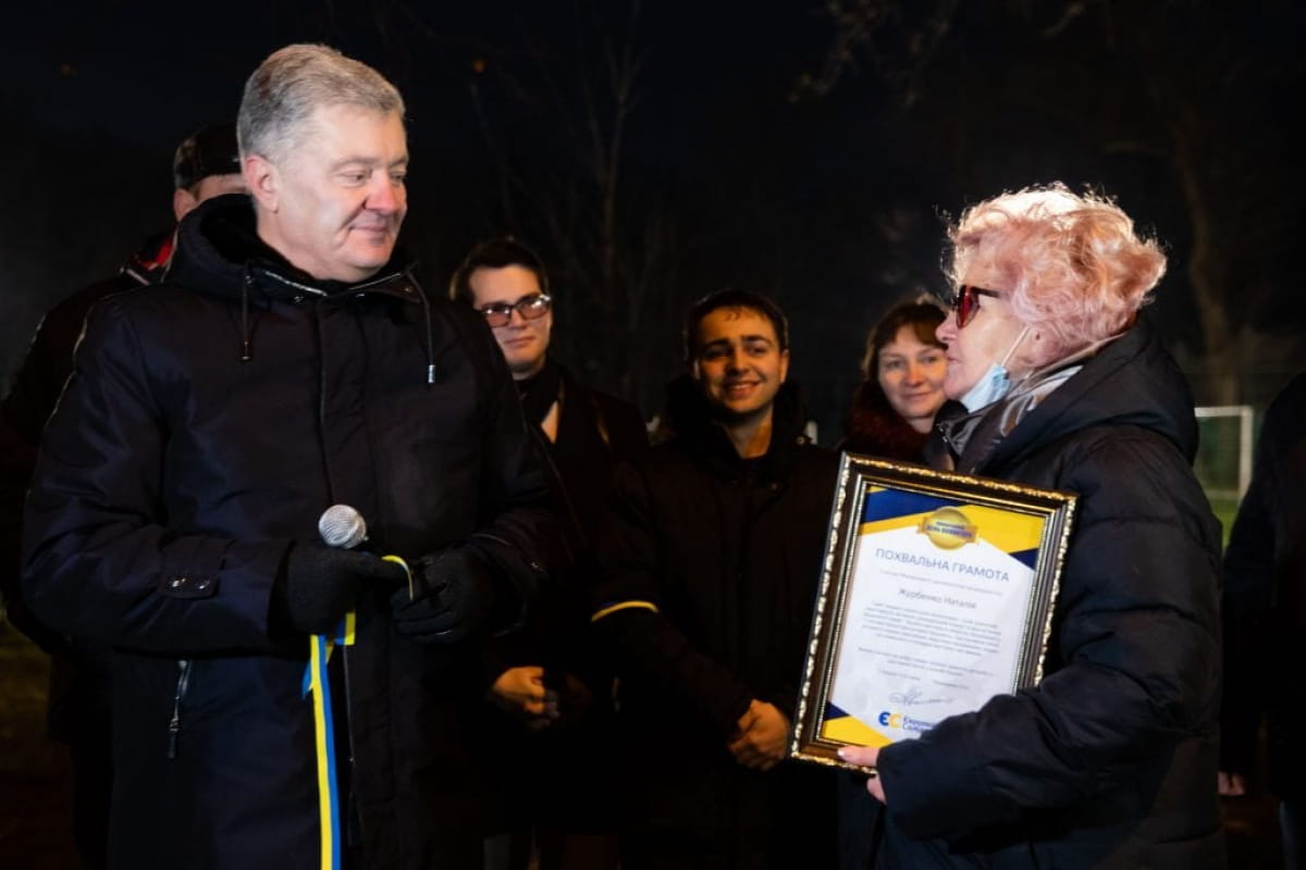 Порошенко на Донеччині