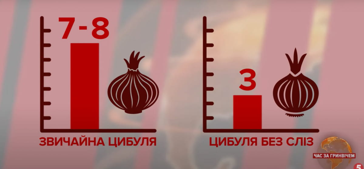 Уровень остроты лука