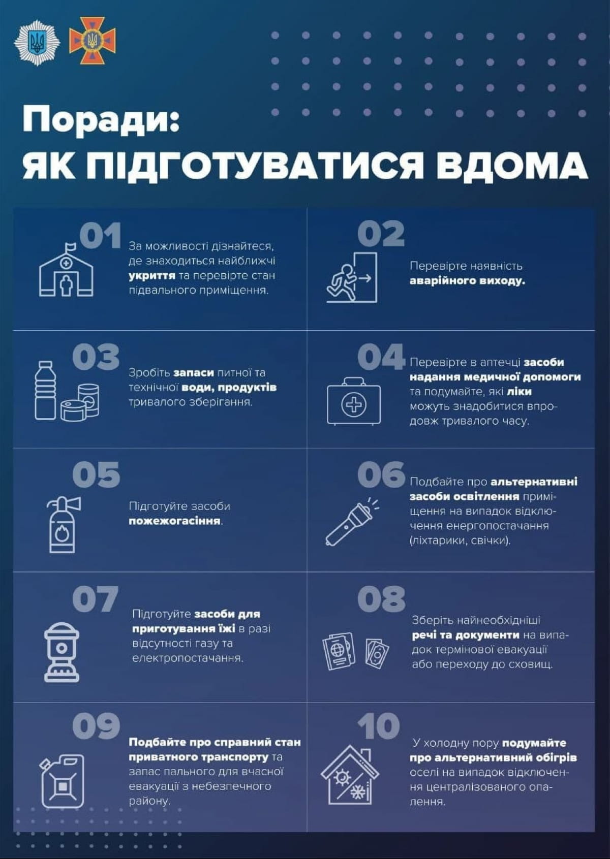 Советы ГСЧС
