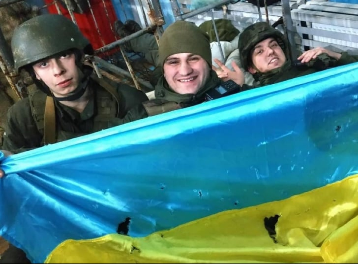 Украинские воины, битва за Гостомель