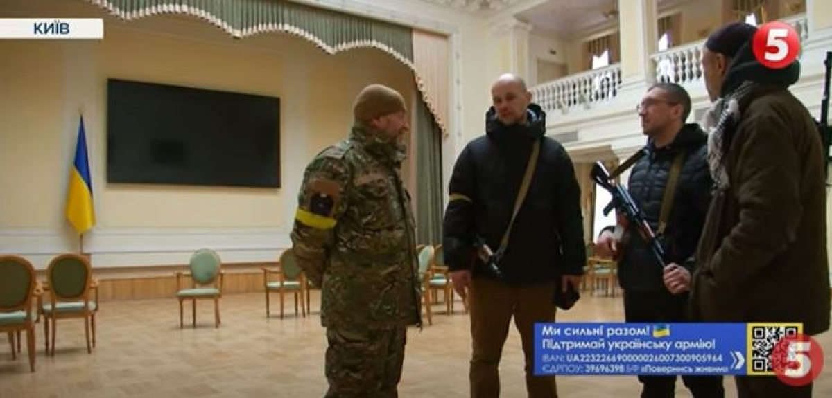 Тероборона в Киеве делает блокпосты