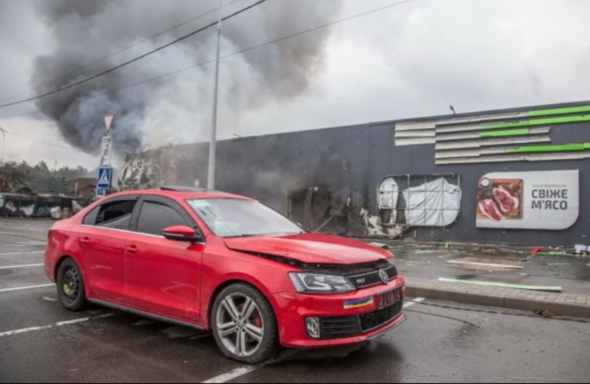 Ірпінь після звільнення від окупантів. Фото: УНІАН (Олександр Ратушняк)