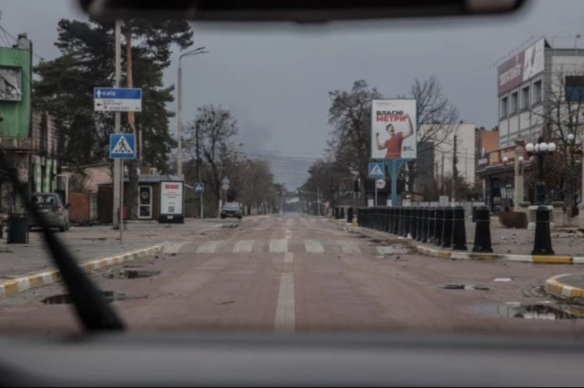 Ірпінь після звільнення від окупантів. Фото: УНІАН (Олександр Ратушняк)