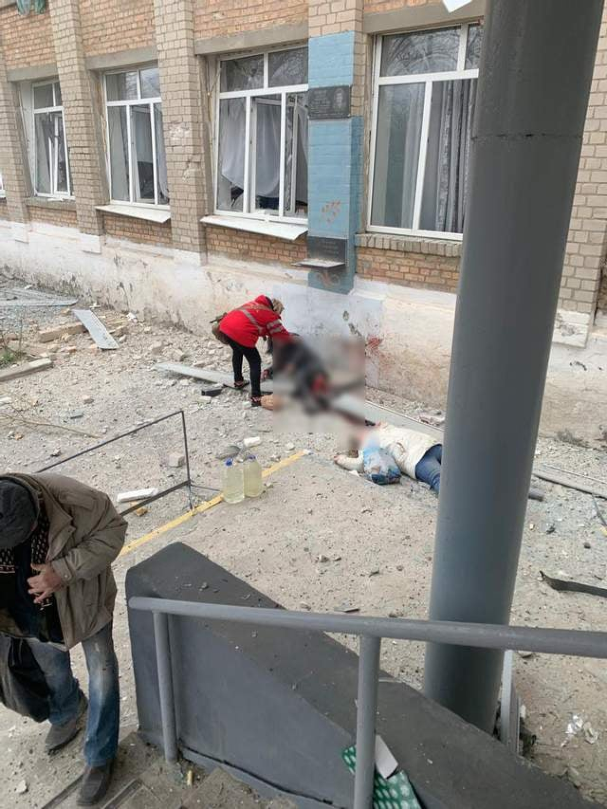 Обстрел в Угледаре
