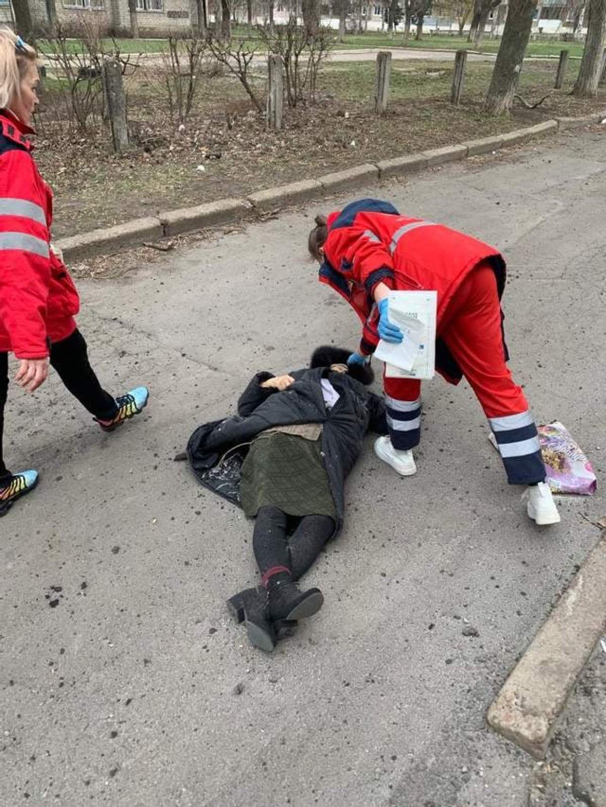 Обстрел в Угледаре